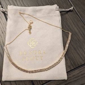 Kendra Scott Tennis necklace Gold